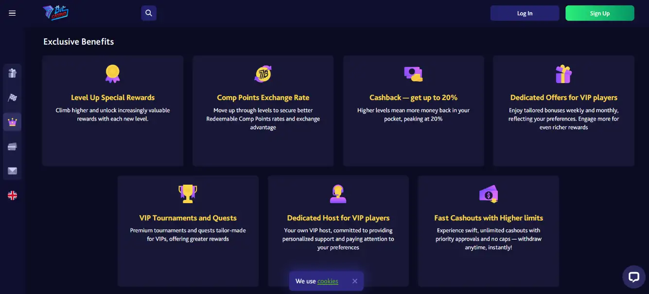 7Bit Casino VIP Program